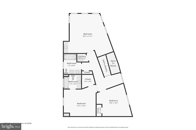 1905 S Glebe Rd, Arlington, VA 22204 - plan