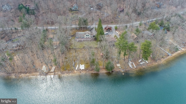 1909 Marsh Hill Rd, Mc Henry, MD 21541 - drone / aerial view featuring a water view