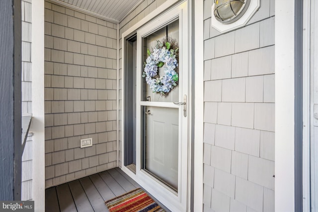 view of property entrance