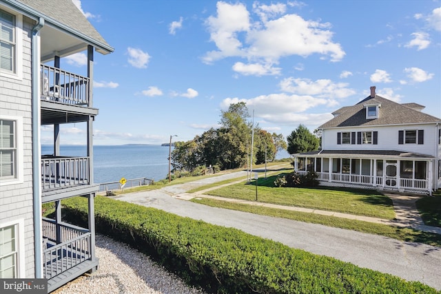 property view of water