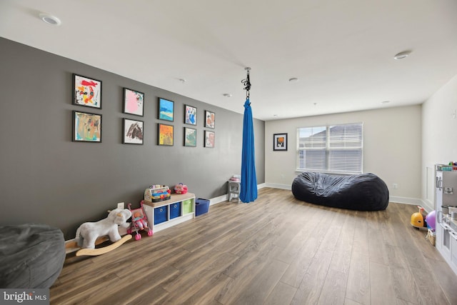 2101 Gails Ln, Mount Airy, MD 21771 - playroom with wood finished floors and baseboards