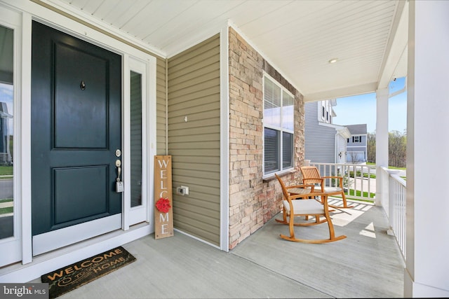2101 Gails Ln, Mount Airy, MD 21771 - entrance to property with a porch and stone siding