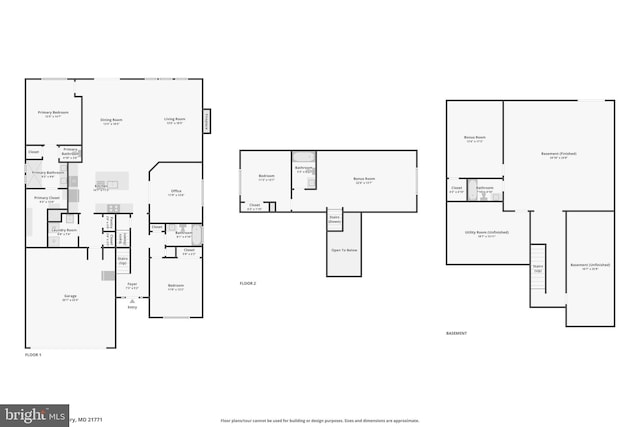 2101 Gails Ln, Mount Airy, MD 21771 - plan