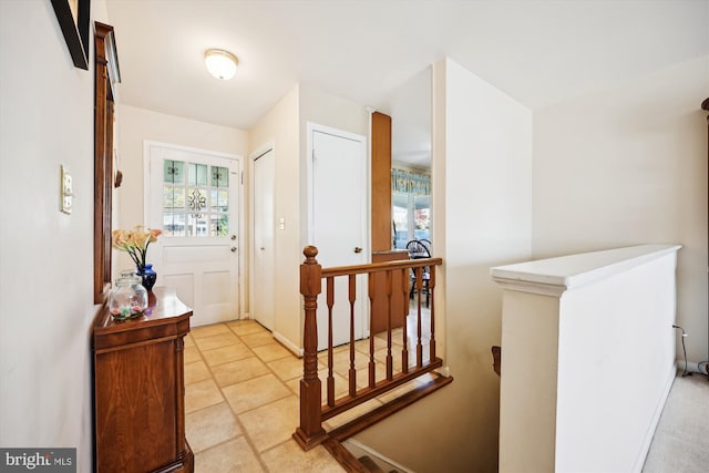 view of entrance foyer