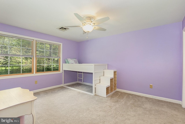 4300 Valleyview Rd, Harrisburg, PA 17112 - unfurnished bedroom featuring carpet floors, baseboards, and a ceiling fan