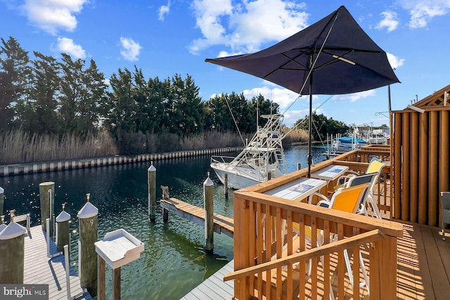 2818 Tern Dr Unit 9, Ocean City, MD 21842 - dock area featuring a water view