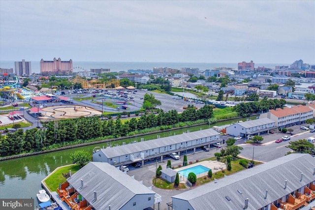 2818 Tern Dr Unit 9, Ocean City, MD 21842 - bird's eye view with a city view and a water view