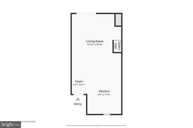 2818 Tern Dr Unit 9, Ocean City, MD 21842 - view of layout