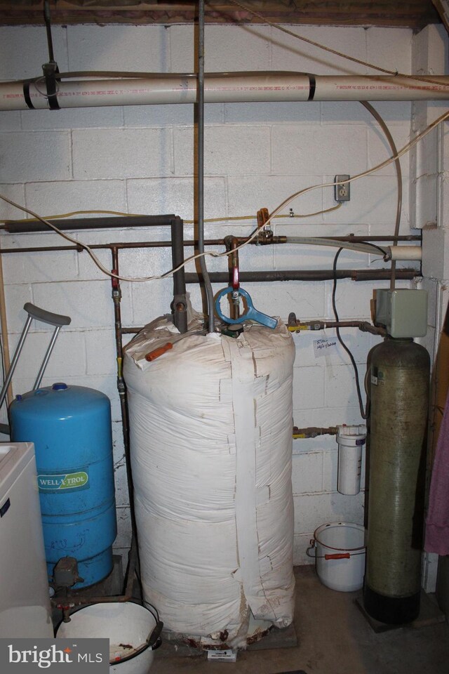 view of utility room