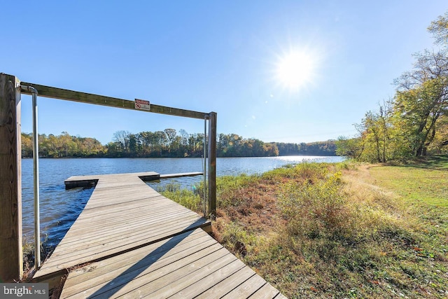6266 Occoquan Forest Dr, Manassas, VA 20112 - dock with a water view