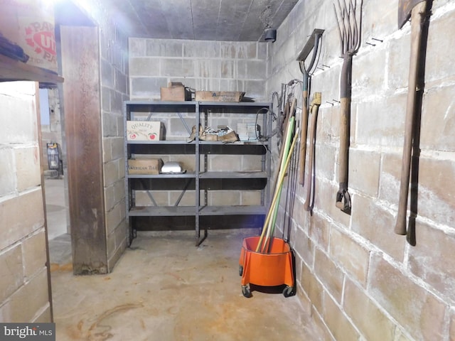 view of storage