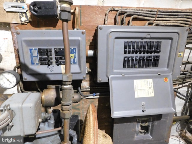 view of utility room