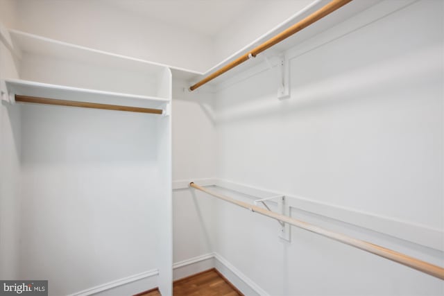 979 Powhatan St, Alexandria, VA 22314 - spacious closet with wood finished floors
