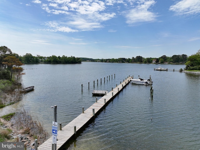 1026 Riverview Ter, Saint Michaels, MD 21663 - view of dock with a water view