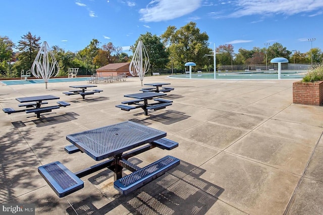 101 E 2nd St, Frederick, MD 21701 - surrounding community featuring a pool and fence