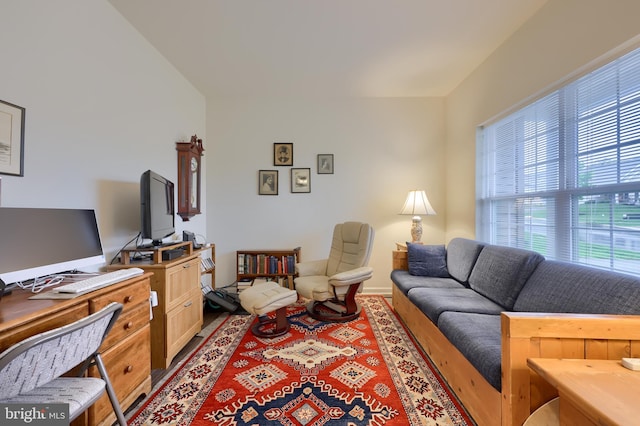 410 Orchid Cir, Lebanon, PA 17046 - living room with a desk and baseboards