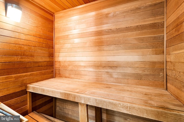 view of sauna / steam room