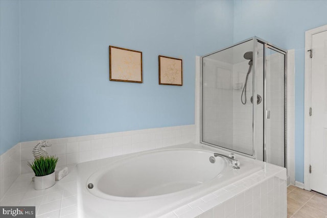20973 Killawog Ter, Ashburn, VA 20147 - bathroom with a garden tub and a stall shower
