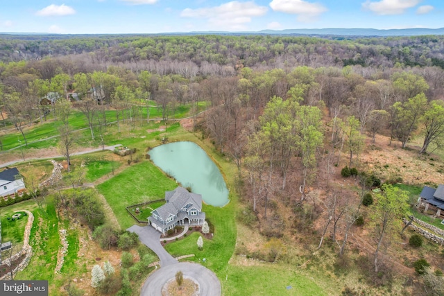 59 N Ridgemont Way, Shepherdstown, WV 25443 - view of property location with a forest and a nearby body of water