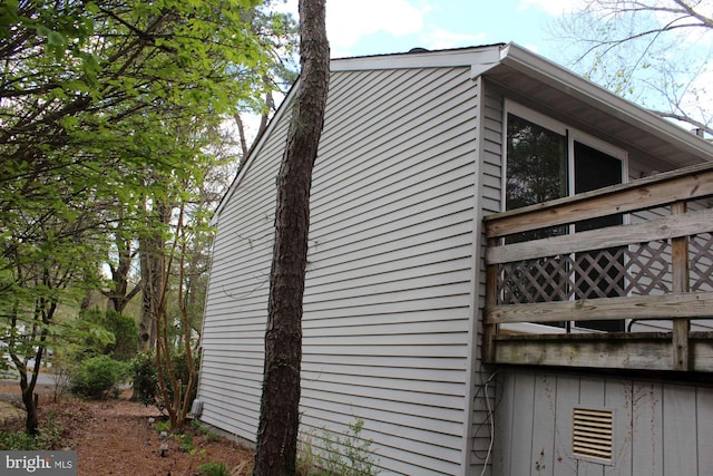 view of home's exterior