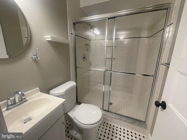 713 S Decker Ave, Baltimore, MD 21224 - full bath with a shower stall, toilet, and vanity