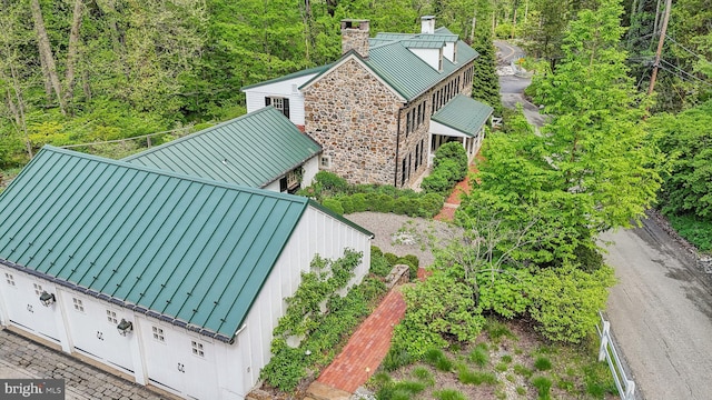 aerial view