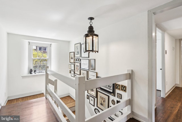 detailed view of wood finished floors and baseboards