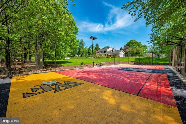 8412 Dasher Ct, Gaithersburg, MD 20882 - view of sport court with fence and community basketball court