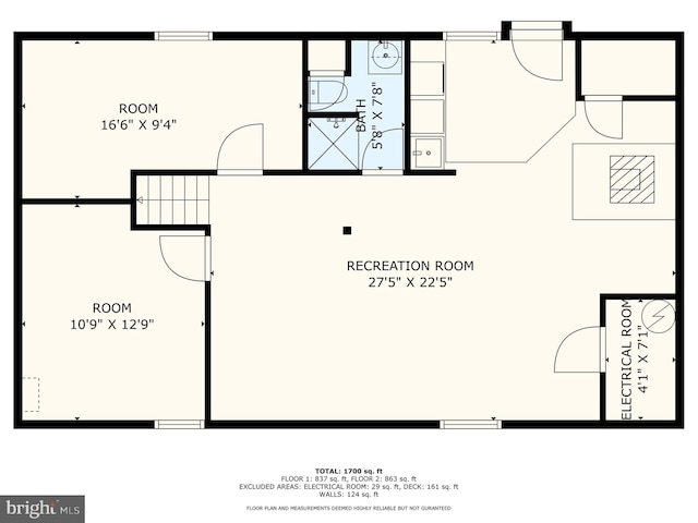 1722 Antler Ln, Finksburg, MD 21048 - home floor plan