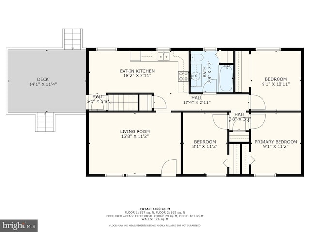 1722 Antler Ln, Finksburg, MD 21048 - home floor plan