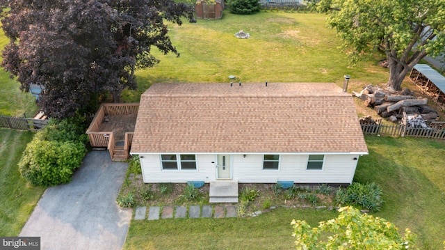 1722 Antler Ln, Finksburg, MD 21048 - view from above of property
