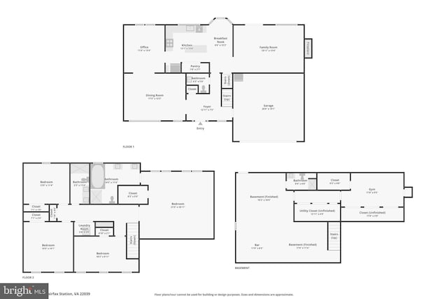 8519 Century Oak Ct, Fairfax Station, VA 22039 - plan