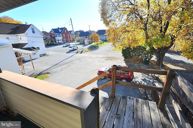109 N Centre St, Philipsburg, PA 16866 - deck with a residential view