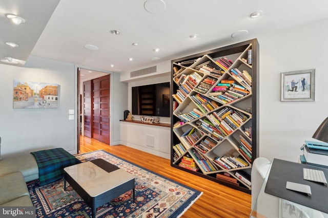 1612 16th St NW Unit 3, Washington, DC 20009 - living room with wood finished floors and recessed lighting
