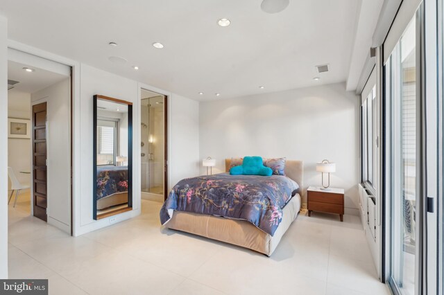 1612 16th St NW Unit 3, Washington, DC 20009 - bedroom featuring multiple windows and recessed lighting