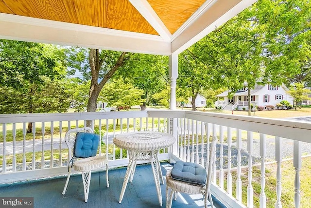 24171 Adelaide St, Parksley, VA 23421 - balcony featuring a residential view