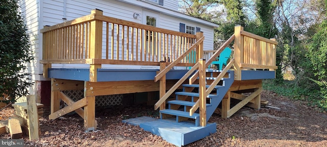 24171 Adelaide St, Parksley, VA 23421 - view of deck