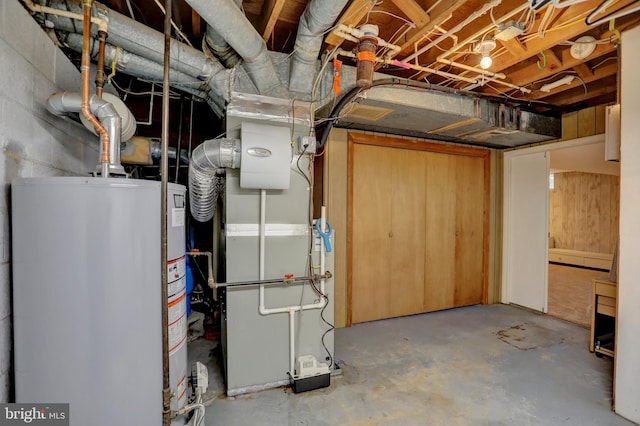 3228 Canterbury Ln, Fallston, MD 21047 - utilities featuring water heater