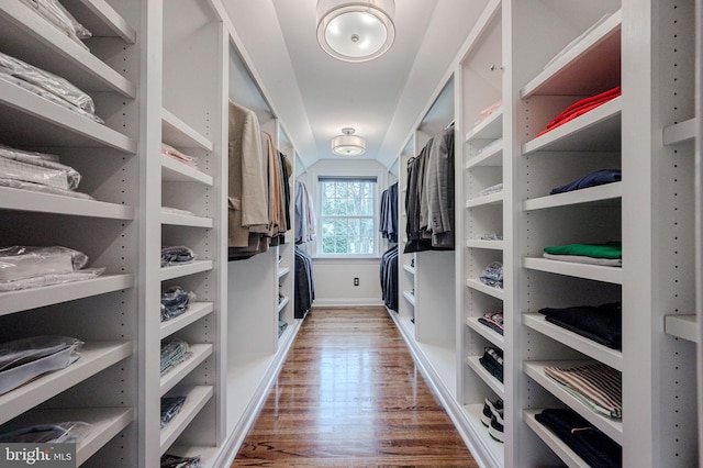 312 Center Hill Rd, Wilmington, DE 19807 - walk in closet with wood finished floors
