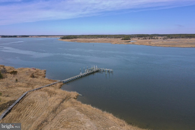 13470 Harrison Landing Rd, Princess Anne, MD 21853 - water view with a boat dock