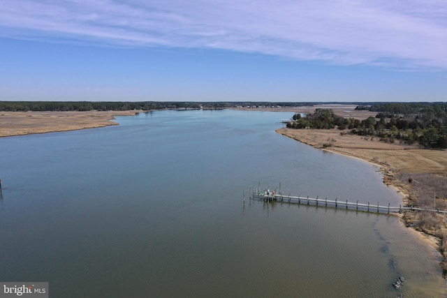 13470 Harrison Landing Rd, Princess Anne, MD 21853 - view of water feature featuring a dock