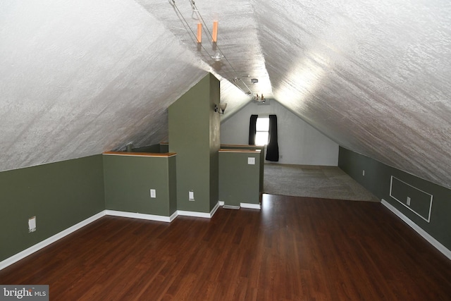 713 Cooper St, Florence, NJ 08518 - bonus room featuring lofted ceiling, wood finished floors, and baseboards
