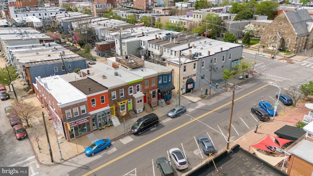 bird's eye view