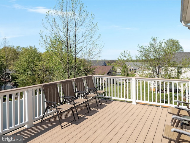 view of deck