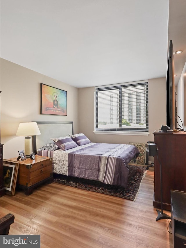 5505 Seminary Rd Unit 605N, Falls Church, VA 22041 - bedroom with light wood finished floors