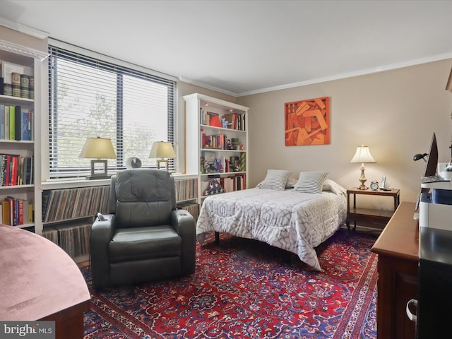 5505 Seminary Rd Unit 605N, Falls Church, VA 22041 - bedroom featuring crown molding