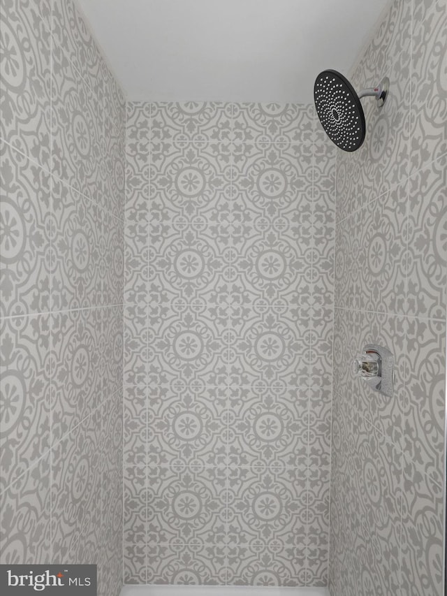 5505 Seminary Rd Unit 605N, Falls Church, VA 22041 - interior details featuring tiled shower