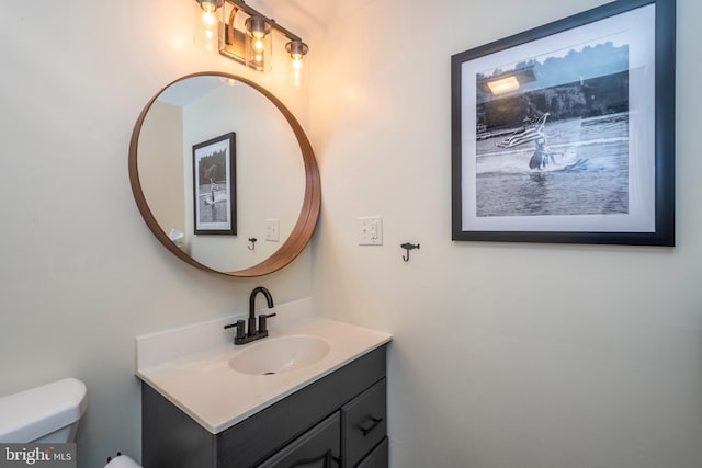 16 Jrs Dr, Mc Henry, MD 21541 - half bath with vanity and toilet