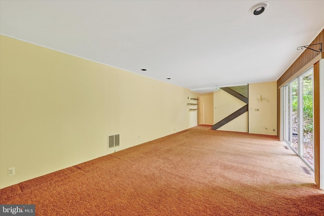 1408 Margarette Ave, Baltimore, MD 21286 - unfurnished living room with carpet floors
