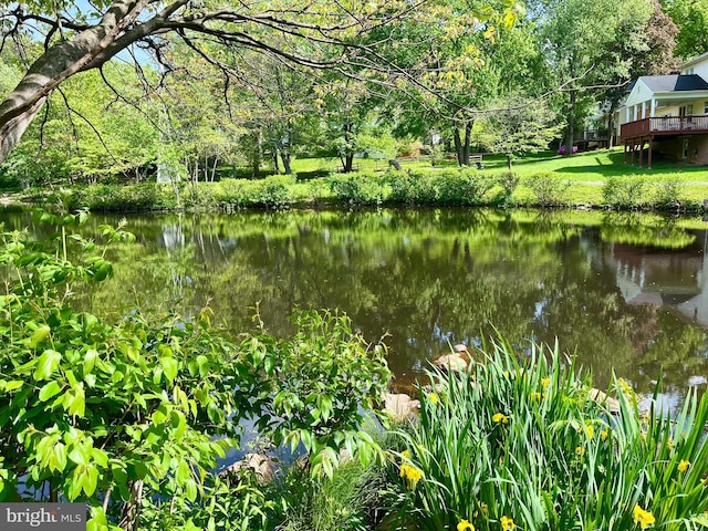 property view of water